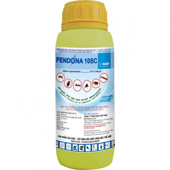 Thuốc diệt muỗi: FENDONA 10SC