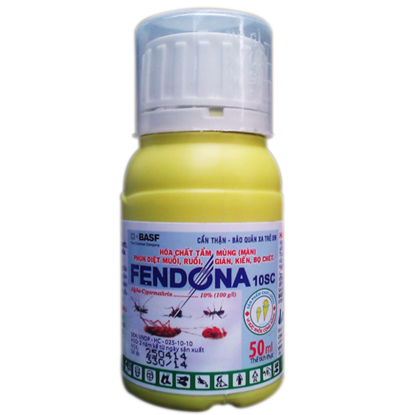 Thuốc diệt muỗi: FENDONA 10SC - LH 0912 597 282